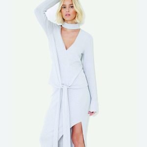 Girls Simple White Dress