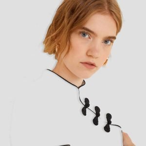 Women Black Floral Skirt