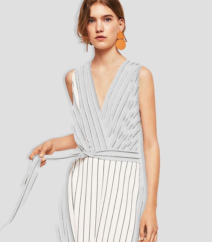 Women Black Lined Skirt